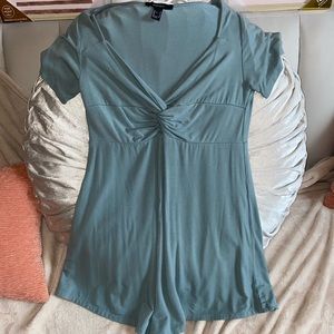 FOREVER 21 ROMPER (BLUE)
